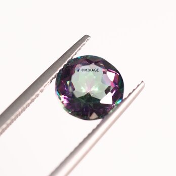 天然石ミスティックトパーズのルースストーン (Mystic Topaz Loose Stone)の画像