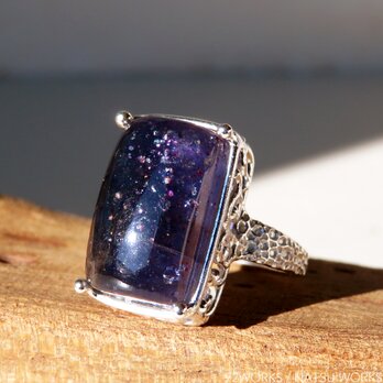 ブラッドショット アイオライト リング / Iolite Ring □の画像