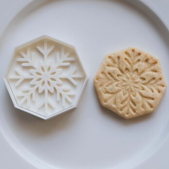 雪の結晶（クッキーカッター・クッキー型）の画像