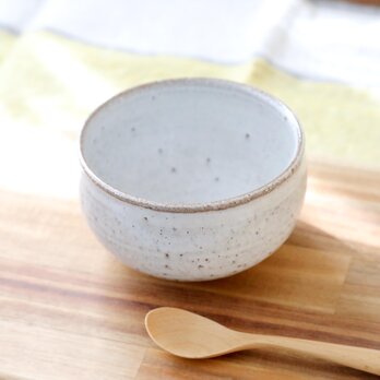 赤陶土と白釉のほっこりボウル ＊ お抹茶やスープなどにの画像