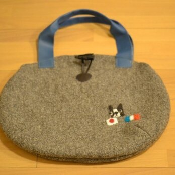 BUHIラウンド大人ＢＡＧ（大）青パイドの画像