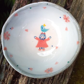 花咲ガールのご飯茶碗の画像