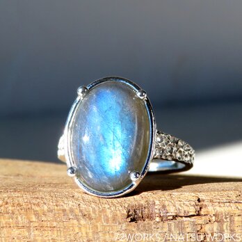 ラブラドライト リング / Labradorite Ring bの画像