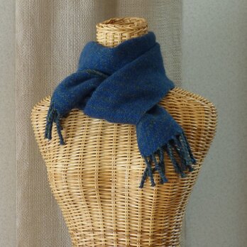 手織りカシミアマフラー・・フォレストの画像