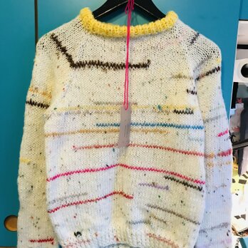 セーター　手編み　1440の画像