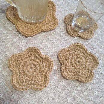 花コースター５枚セット