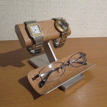 腕時計スタンド おしゃれ　腕時計スタンド かわいい　だ円パイプ腕時計、眼鏡スタンド　181114の画像
