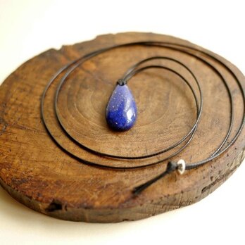 ラピスラズリ/シンプルネックレス 126