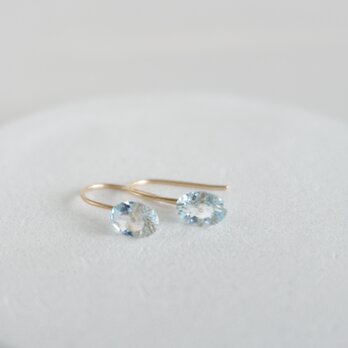 トパーズのピアス - wire