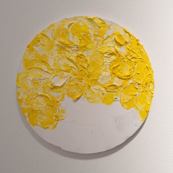 Flowers　花の円形作品の画像