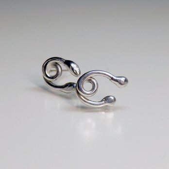 Handmade Silver Earrings   1の画像