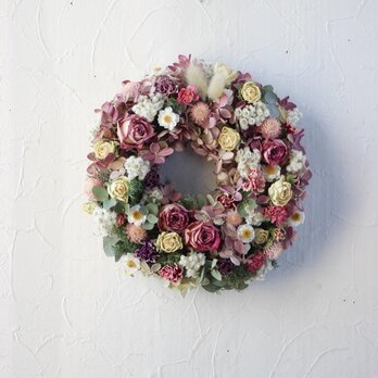 wreath that caiis for springの画像