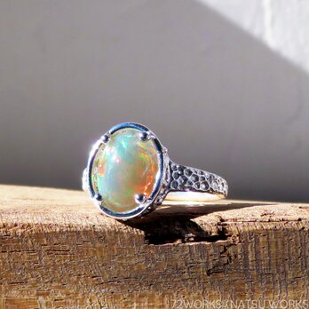 オパール リング / Ethiopian Opal Ringの画像