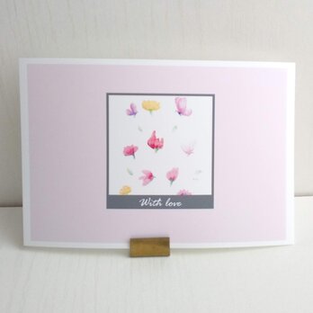 バレンタイン「香水」ポストカード /3枚セット　 ナチュラコの画像