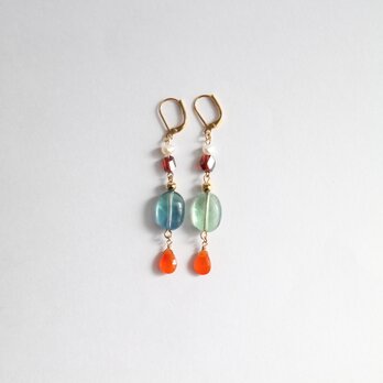 Candy color stone pierce(earring)の画像