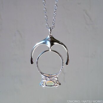 指輪をかけるペンダント / Ring Hang Wishboneの画像