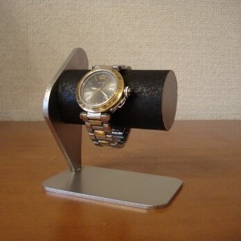 腕時計スタンド　ブラックシングルウォッチスタンドの画像