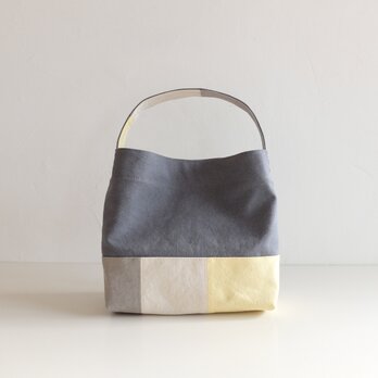 【受注制作】Osanpo tote クールグレー（柔らかな帆布）の画像