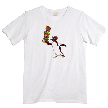 [Tシャツ] hamburger Penguinの画像