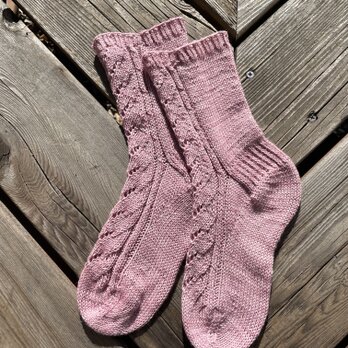 No.705 手編み靴下　