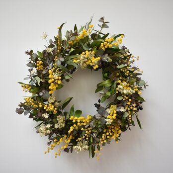 ミモザのリース③