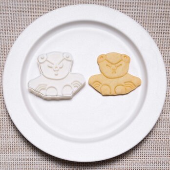 テディベア土偶（クッキーカッター・クッキー型）の画像