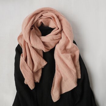 lamb's wool scarf #3 〈pink〉の画像