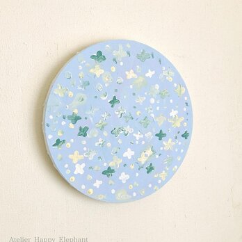 お花たち スカイブルー 原画の画像