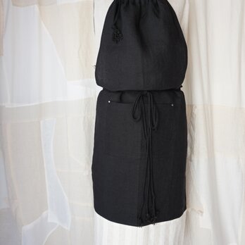 iroiro linen apron〈a〉の画像