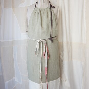iroiro linen apron〈b〉の画像