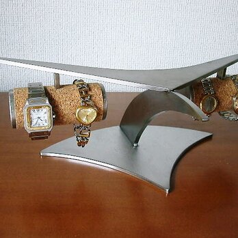 腕時計スタンド　腕時計スタンド おしゃれ　　ウオッチスタンド　飛行機型アクセサリースタンドの画像