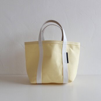 tote bag S size クリーム（ハリのある帆布）の画像