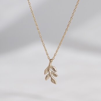 Foliage tiny necklace [P087K10]の画像