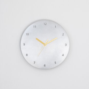 【有料オプション】壁掛け時計−タイプ1   数字入れサービス　minimal clock <DISK-type1>の画像