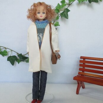 G　大人も楽しい着せ替え人形　いろいろ着せ替え洋服付　29cm　小物付 　ハロウィンの画像