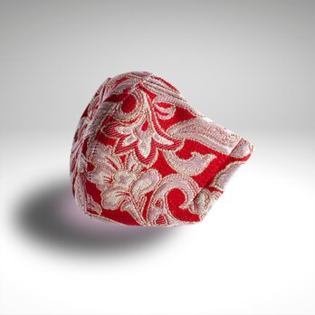 PSNY ラルジャン★ワインレッド・ゴールドのフィルター入りマスク　FG16の画像