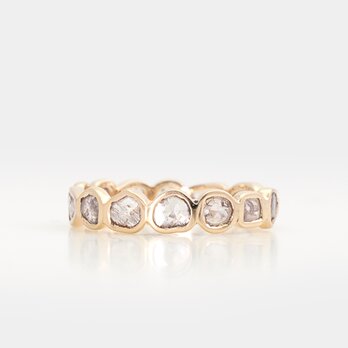 Slice diamond full eternity ringの画像