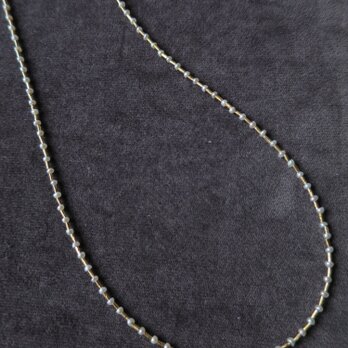 SV・K10 Pearl Long Necklaceの画像