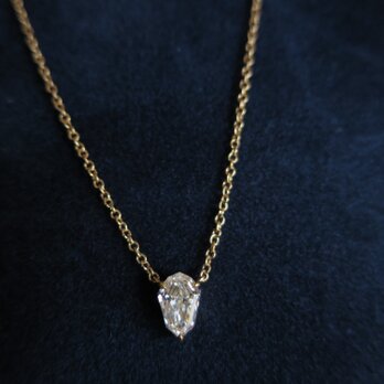 Ｋ18 Kite shaped  Diamond   Necklaceの画像