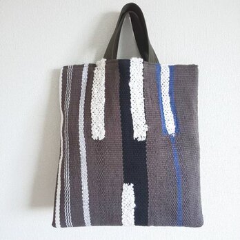 『TATAMI Various colors 』畳織り鞄 手織り A4サイズ たっぷり入る トートバッグの画像