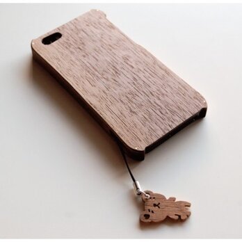 iPhone SE/5/5s ウッドケース  ウォールナット SH付