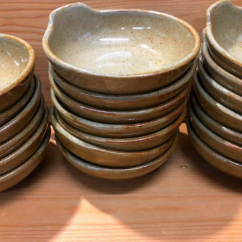 【新品】有田焼製 安楽窯 鍋用小鉢 20個組 約12.6cm×12.2cm×高さ約4.3cmの画像