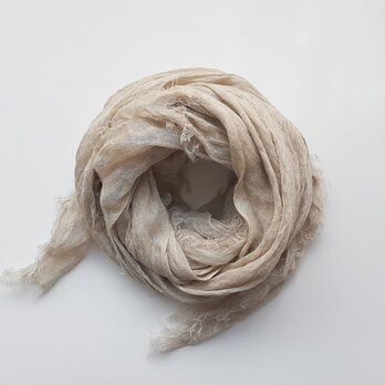 linen shawl   #kinariの画像