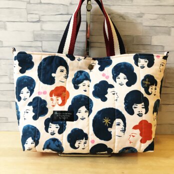 マチ広トートバッグ * レトロガール