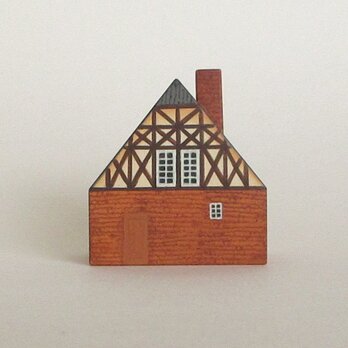 木製ハウスのおきもの・木組み２の画像