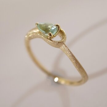 Paraiba Toumaline (パライバトルマリン) K18 Ringの画像