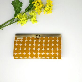 長財布（SimpleDoT orange）の画像