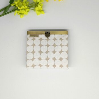 カード財布（SimpleDoT white）の画像