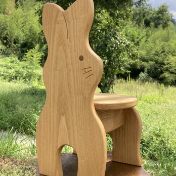 どうぶつイス・うさぎ