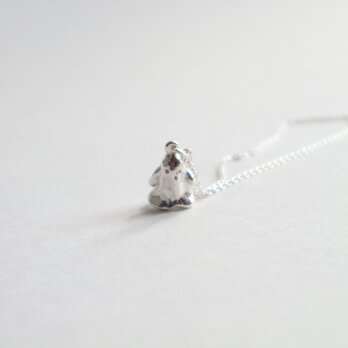 【Silver925】 Little ghost necklaceの画像